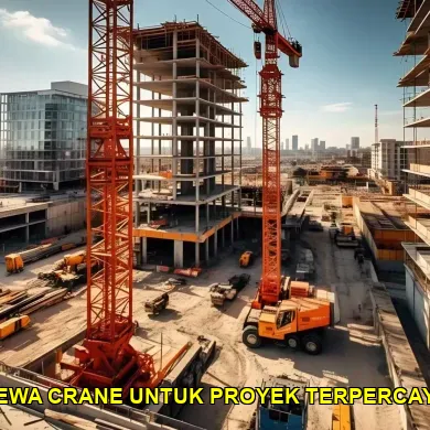 sewa crane untuk proyek terpercaya